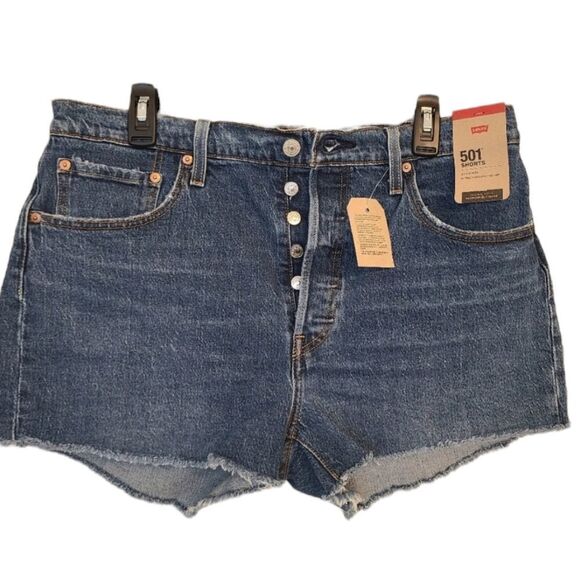 Levi's Pants - Levi's 501 high rise  shorts